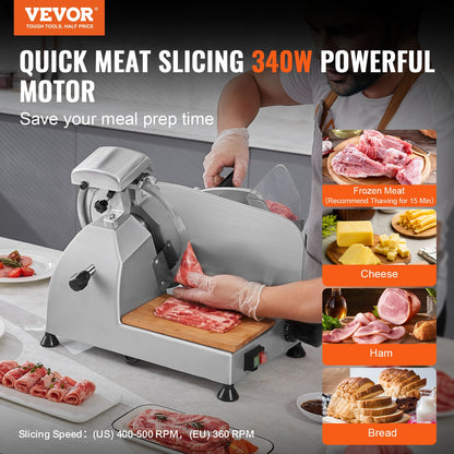 VEVOR Commercial Meat Slicer - Select Your Configuration - SYDRQPJ250W1M5HC9V1 - view 2