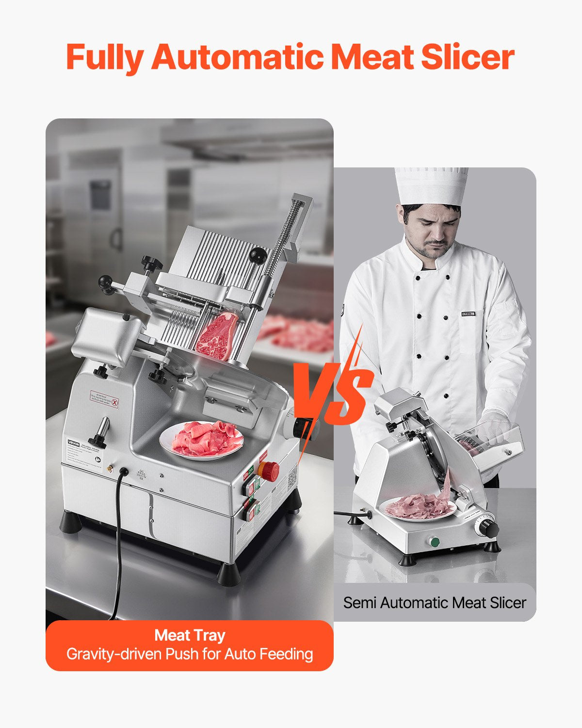 VEVOR Commercial Meat Slicer - Select Your Configuration - SYDRQPJ500WQLMHGU001V1 - view 2