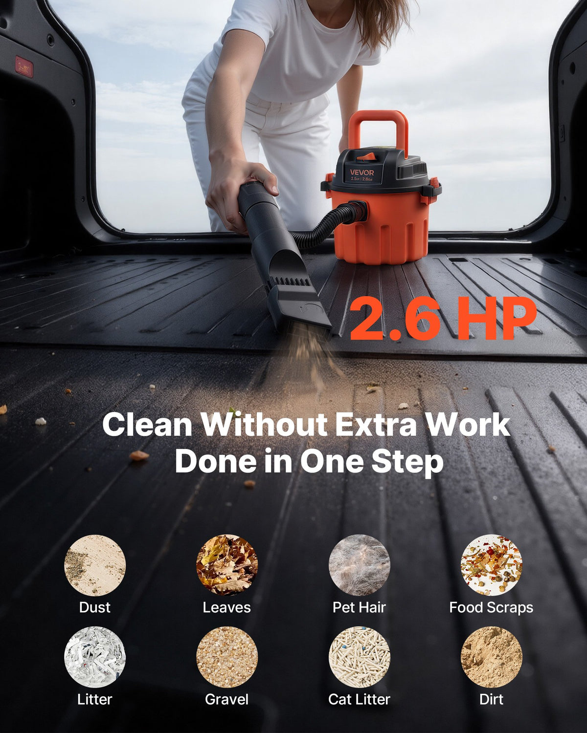 VEVOR Dust Extractor - Select Your Configuration - SYGSZKXCQ10LYB0TU001V1 - view 2