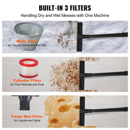 VEVOR Dust Extractor - Select Your Configuration - SYGSZKXCQ18L3GOPZV1 - view 3