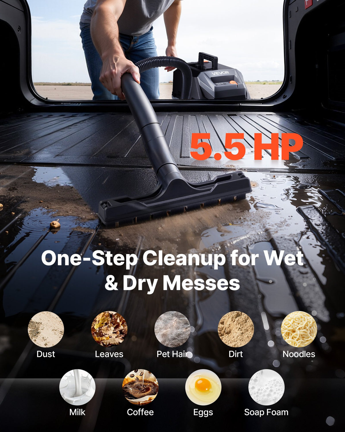 VEVOR Dust Extractor - Select Your Configuration - SYGSZKXCQ45LXGQ24001V1 - view 3