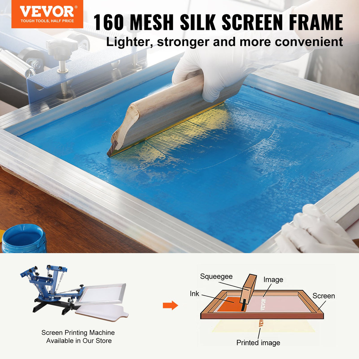 VEVOR Silk Screen Frame - Select Your Configuration - SYKJD21602024KL5MV0 - view 2