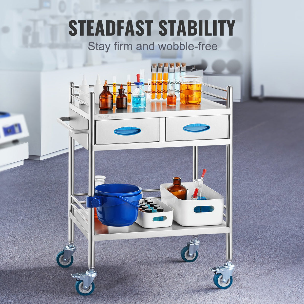 VEVOR Lab Carts - Select Your Configuration - SYSST42014302PL3ZV0 - view 3