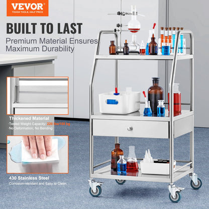 VEVOR Lab Carts - Select Your Configuration - SYSST42014303ZTSCV0 - view 2