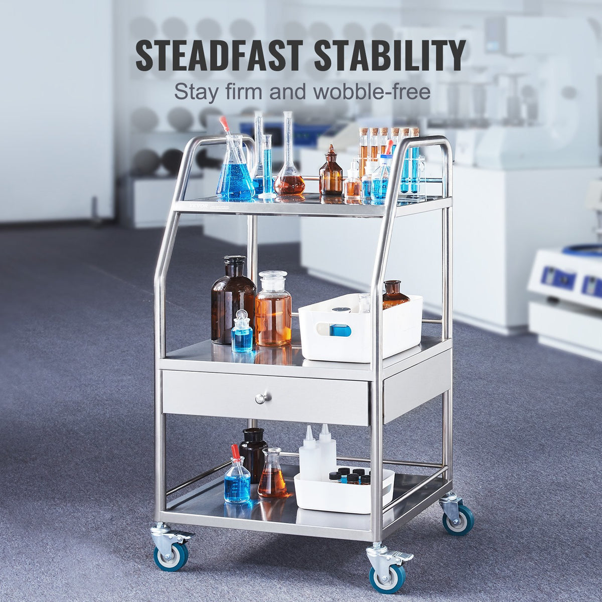 VEVOR Lab Carts - Select Your Configuration - SYSST42014303ZTSCV0 - view 3