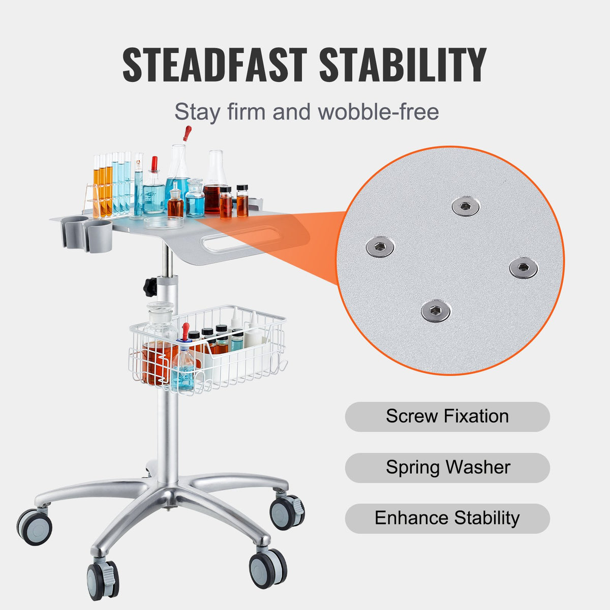 VEVOR Lab Carts - Select Your Configuration - SYSSTCBSLLH51BAZYV0 - view 3