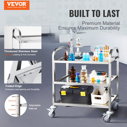 VEVOR Lab Carts - Select Your Configuration - SYSSTCFB20134R3PNV0 - view 2