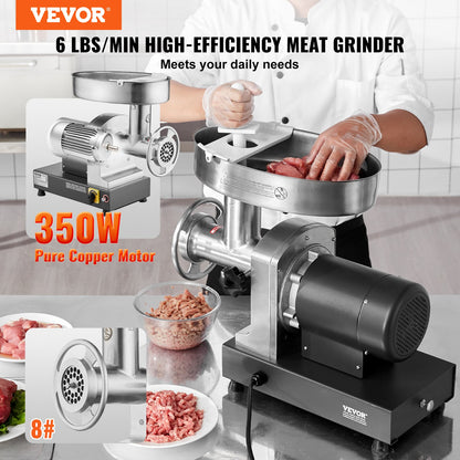 VEVOR Commercial Electric Meat grinder - Select Your Configuration - SYTMDDJRJSYSUTWIYV1 - view 2