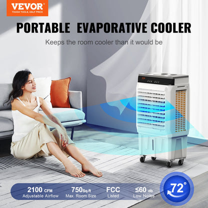 VEVOR Swamp Evaporative Cooler - Select Your Configuration - SYZF120W36CM8FMDGV1 - view 2