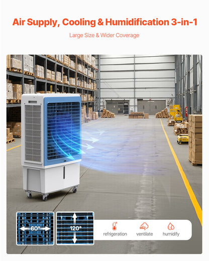 VEVOR Swamp Evaporative Cooler - Select Your Configuration - SYZZZFLQQDZA10BA0V1 - view 2