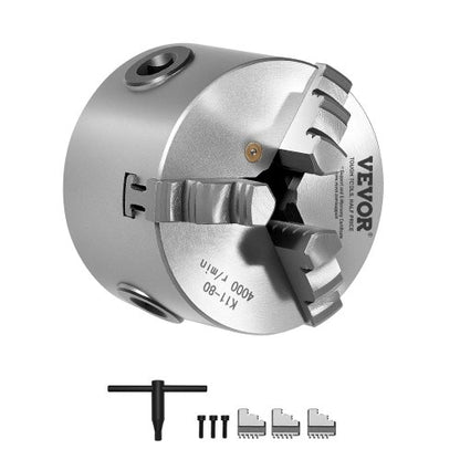 VEVOR Precision Lathe Chuck - Select Your Configuration - SZKP3YC3GKZ0S8BRGV0 - view 1