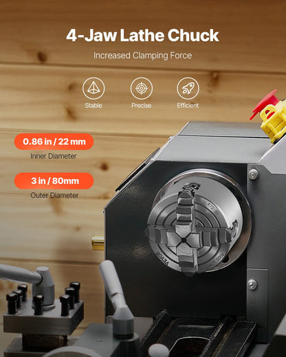VEVOR Precision Lathe Chuck - Select Your Configuration - SZKP3YC4GKZ0TVAS3V0 - view 3