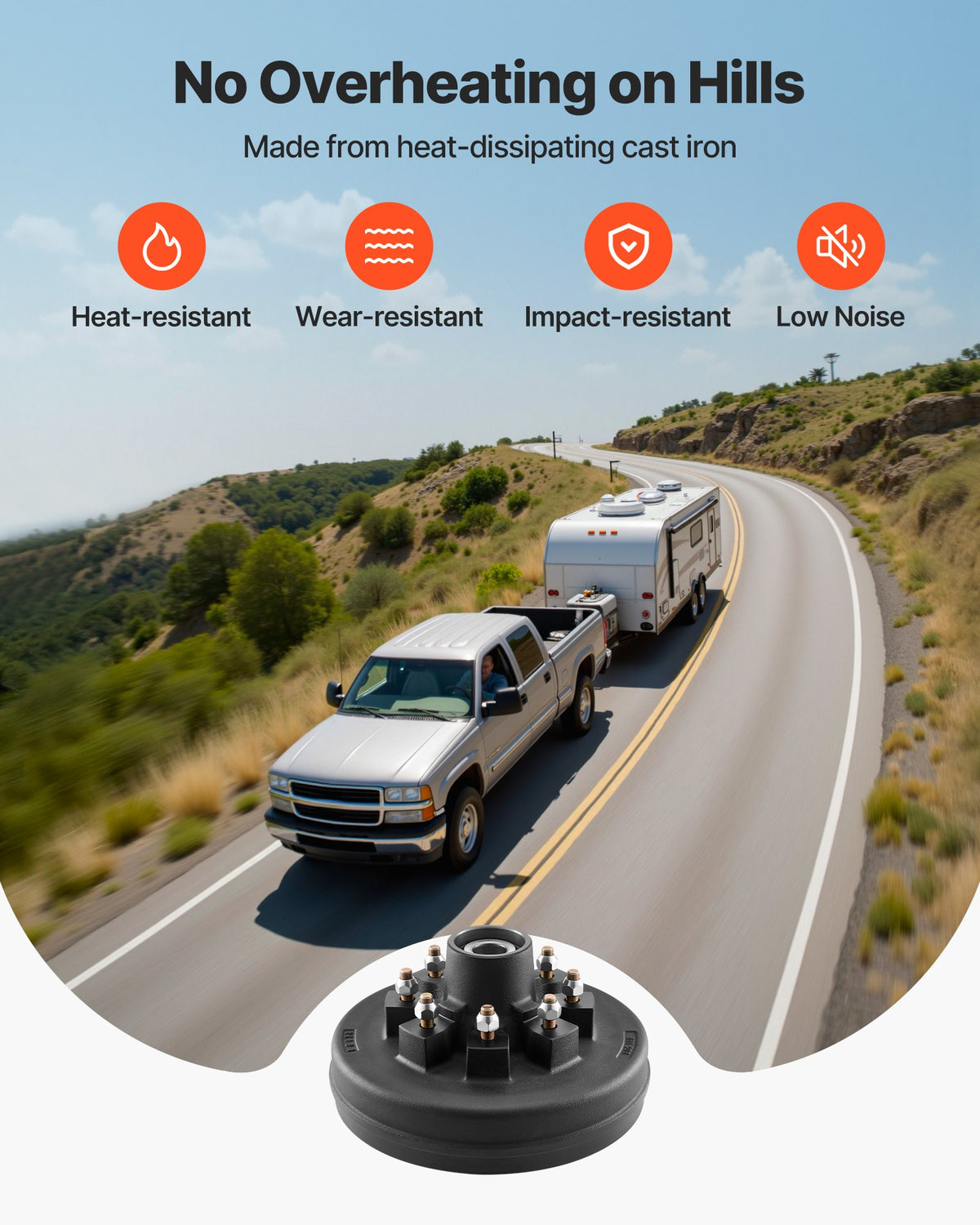 VEVOR Trailer Electric Brake