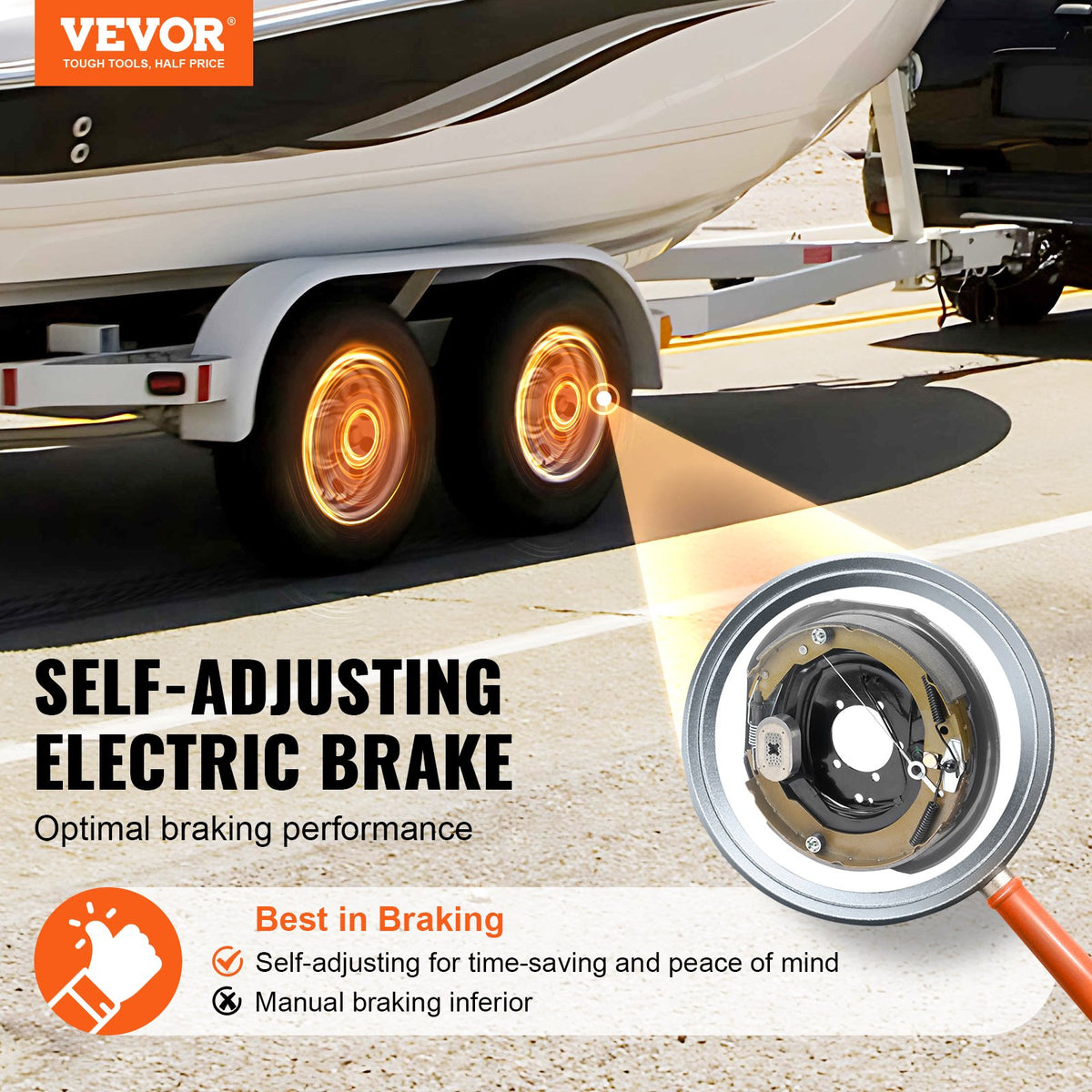 VEVOR Trailer Electric Brake