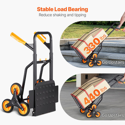 VEVOR Non-Dolly Stair Climbing cart - Select Your Configuration - TCSPLCHS440LT7YFCV0 - view 3