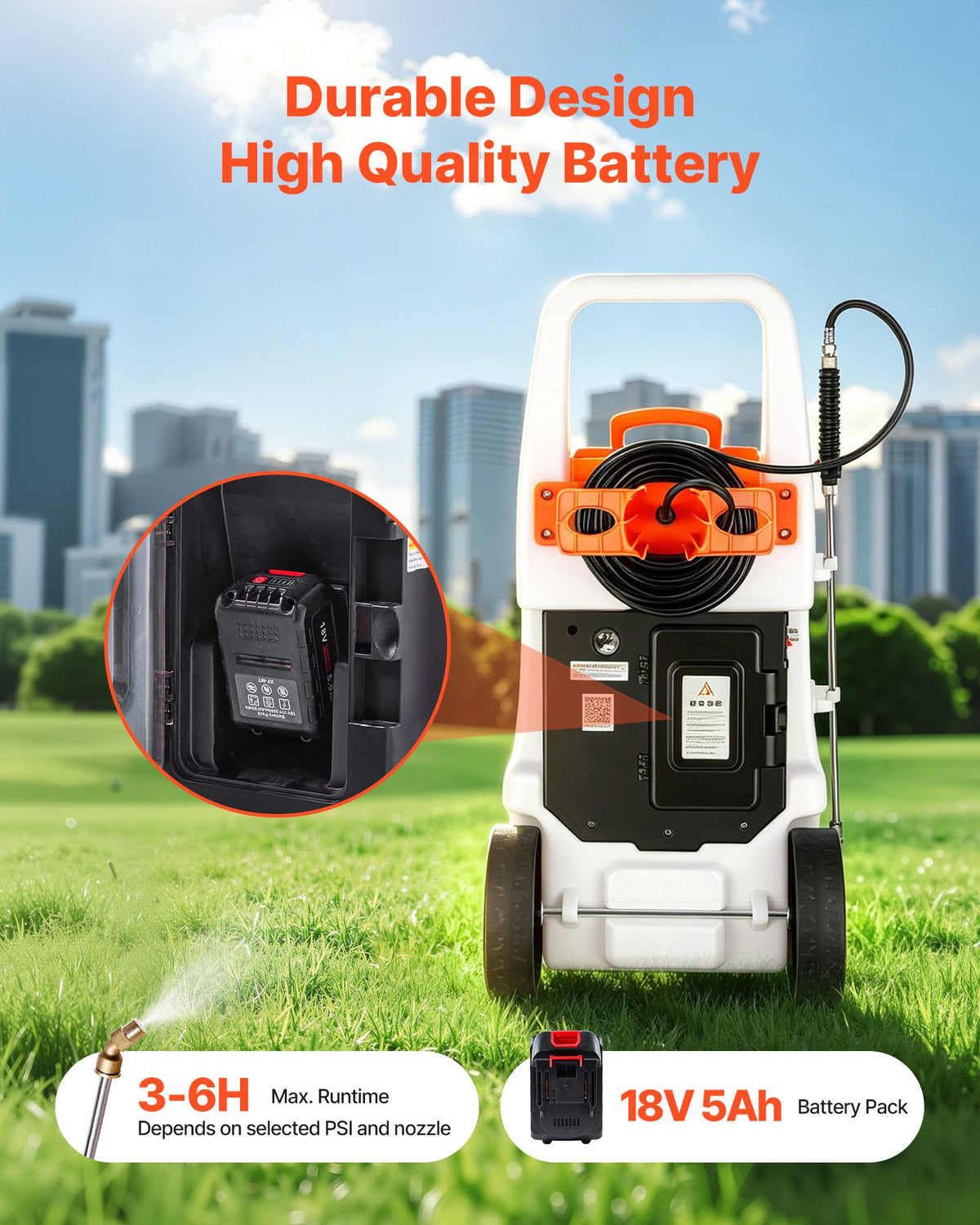 VEVOR Battery Sprayers - Select Your Configuration - TCSPWQBCSPPP2GW0H001V1 - view 3