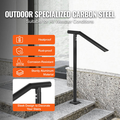 VEVOR Outdoor column stair handrail - Select Your Configuration - TFBXYGLZHS3C1XYBOV0 - view 3