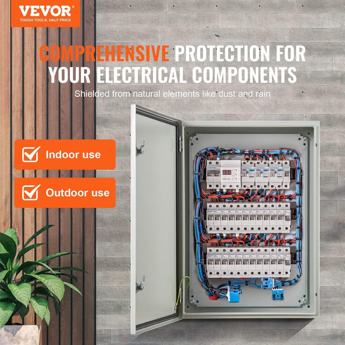 VEVOR Electrical Enclosures - Select Your Configuration - TGDQX28X20X10THVHV0 - view 2