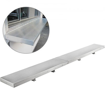 VEVOR Folding Concession Serving Shelf - 96 x 12 in - product view 1
