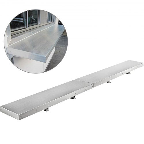 VEVOR Folding Concession Serving Shelf - 96 x 12 in - product view 1