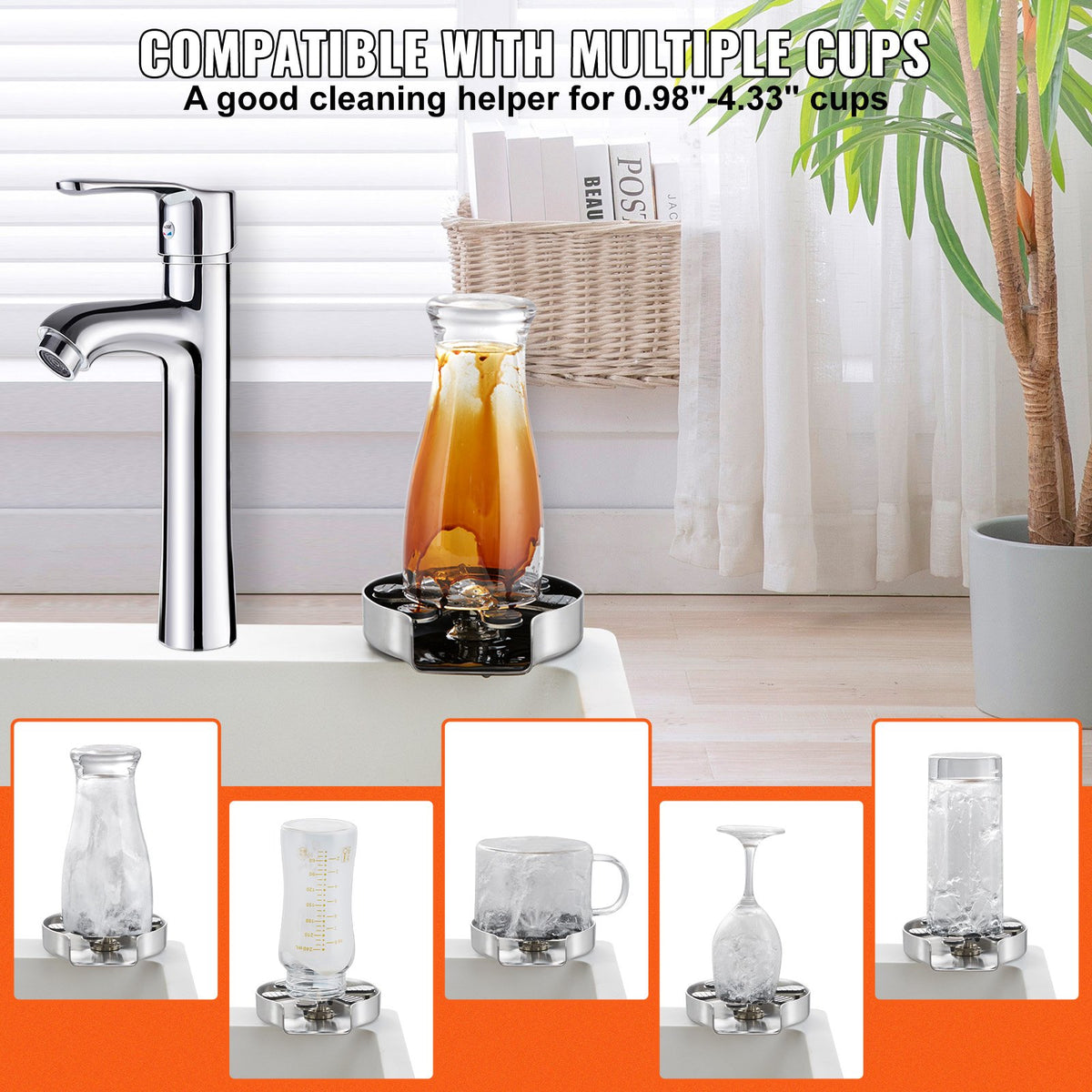 VEVOR Glass Rinser - Select Your Configuration - TMAZSXBQBXGLU1ICGV0 - view 3