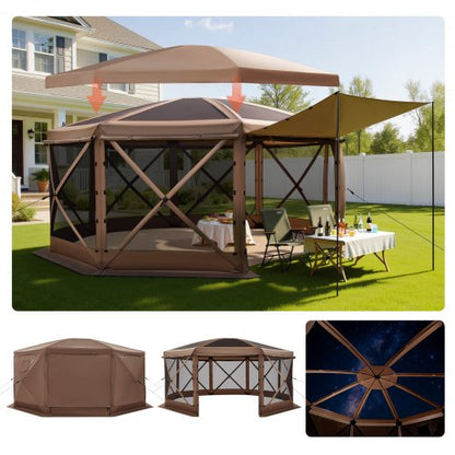 VEVOR Camping Gazebo Screen Tent - Select Your Configuration - TMZPXKTMK8M1MXCBH001V0 - view 1