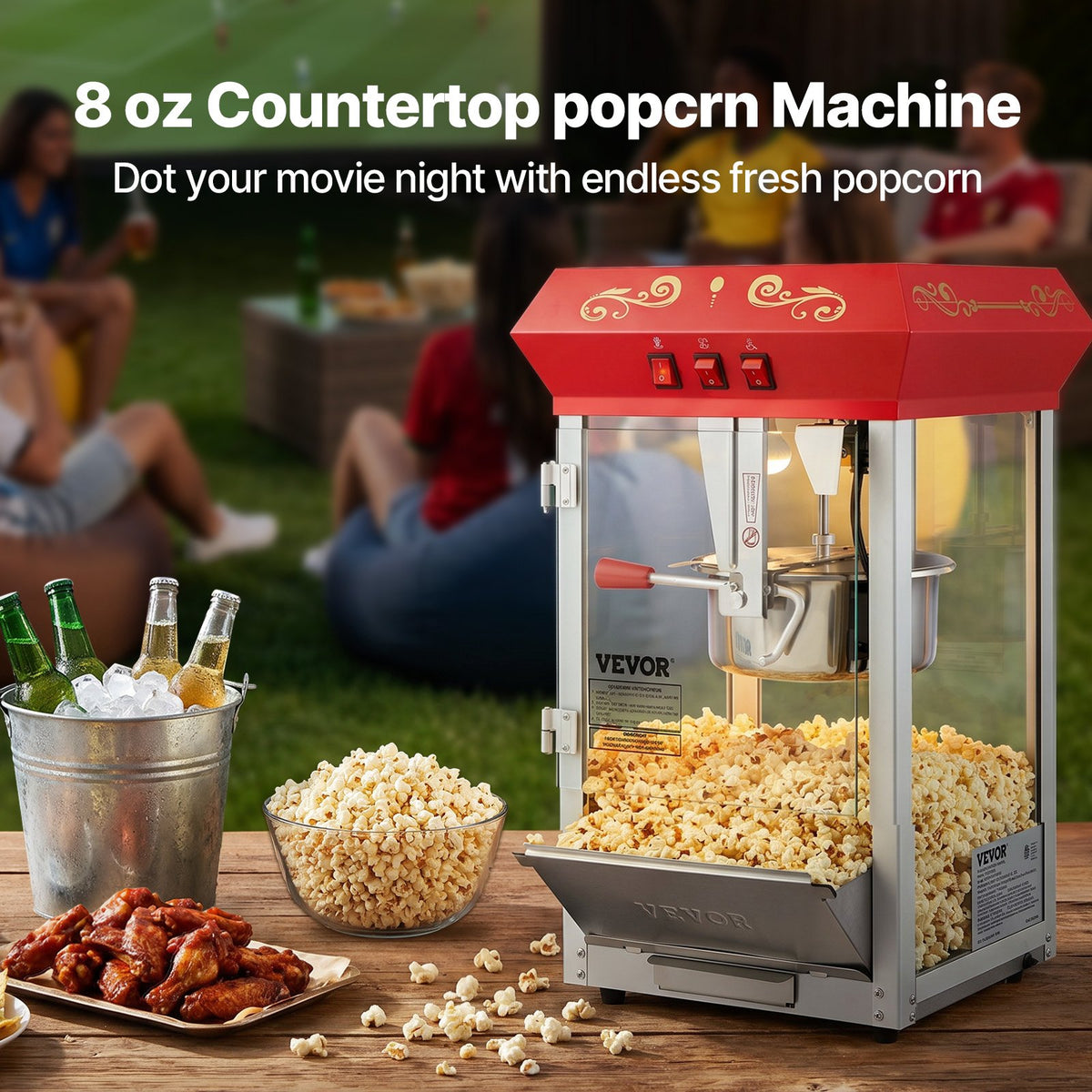 VEVOR Popcorn Machines - Select Your Configuration - TSBMHJ8OZ850WJWNRV1 - view 2