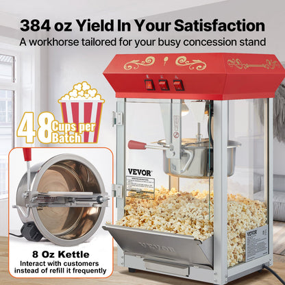 VEVOR Popcorn Machines - Select Your Configuration - TSBMHJ8OZ850WJWNRV1 - view 3