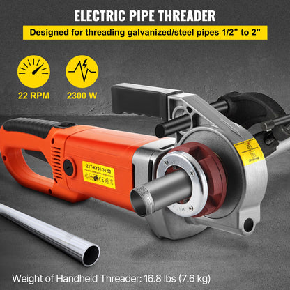 VEVOR Pipe Threader - Select Your Configuration - TSJMC110V122QIELKV1 - view 2