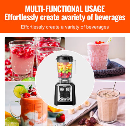 VEVOR Countertop Blenders - Select Your Configuration - TSSBJ20L1400WO5FOV1 - view 3