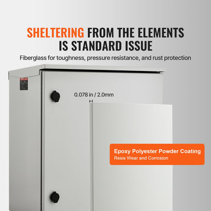 VEVOR Electrical Enclosures - Select Your Configuration - TUL60X60X30CMB2JPV0 - view 3