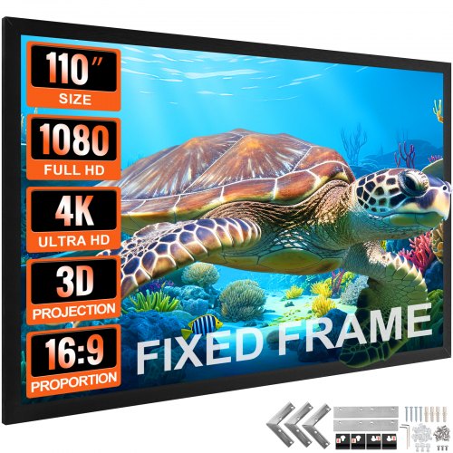VEVOR Projection Screens - Select Your Configuration - TYPM110YC16-9LHJKV0 - view 1