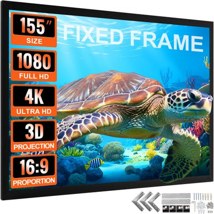 VEVOR Projection Screens - Select Your Configuration - TYPM155YC16-9LHJKV0 - view 1