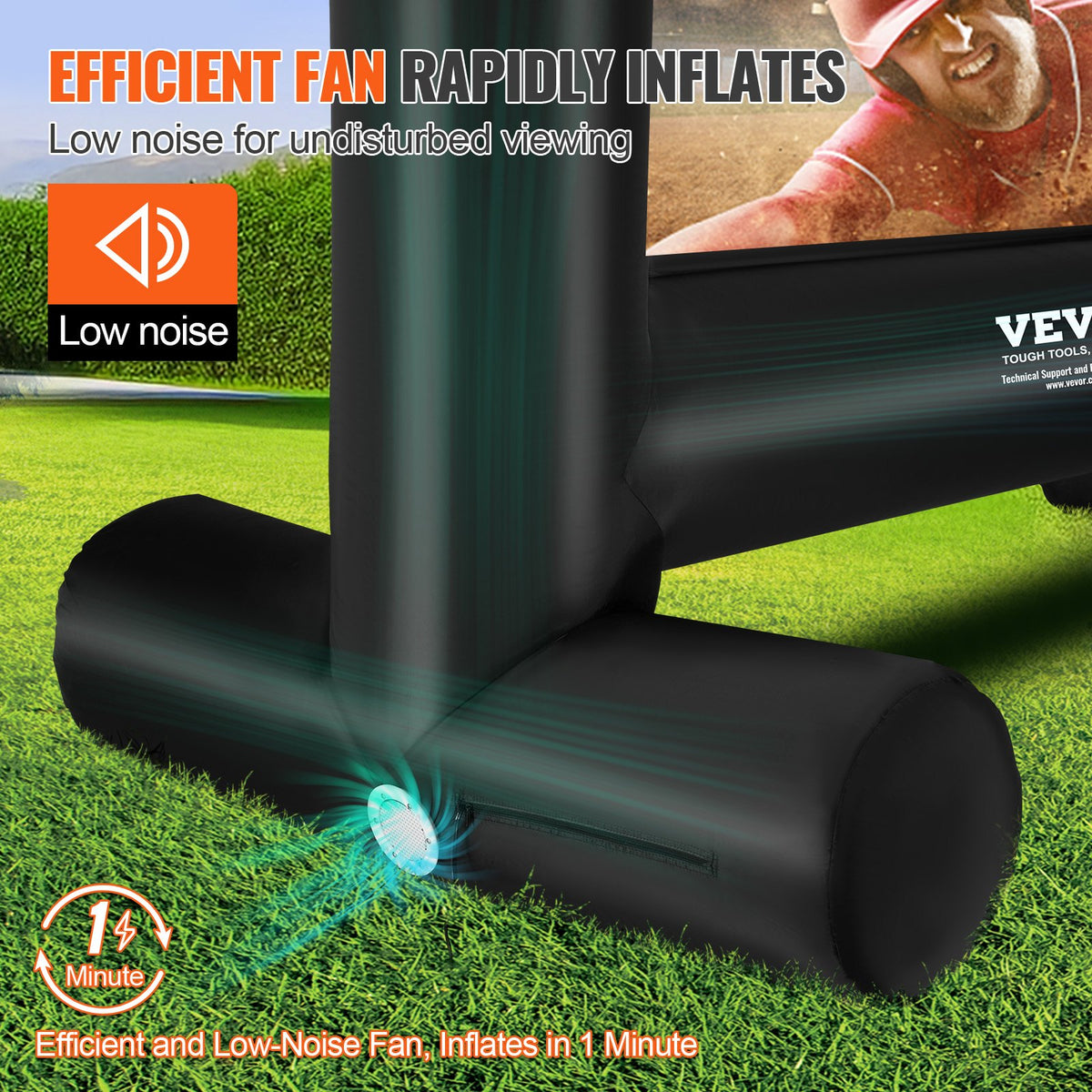 VEVOR Inflatable Projection Screen - Select Your Configuration - TYPM20CQSCQSN09WYV1 - view 3