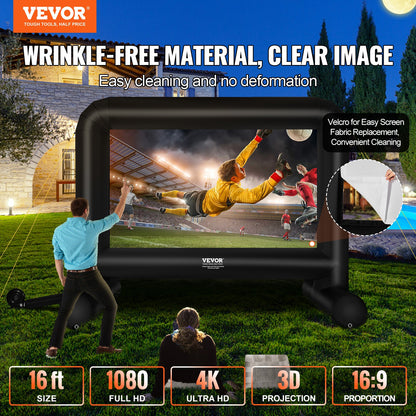 VEVOR Inflatable Projection Screen - Select Your Configuration - TYPM20CQSCQSRCERLV1 - view 2