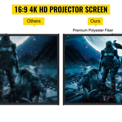 VEVOR Projection Screen with Stand - Select Your Configuration - TYPMDZCY901696BAVV0 - view 2