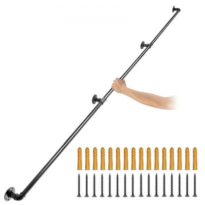 VEVOR indoor wall mounted stair handrail - Select Your Configuration - TZBGSLTFSGY10E0RRV0 - view 1