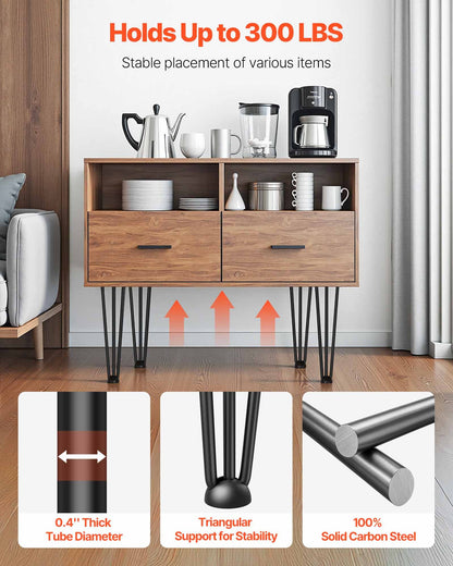 VEVOR Table Legs - Select Your Configuration - TZZT4PCS20YC3G001V0 - view 3