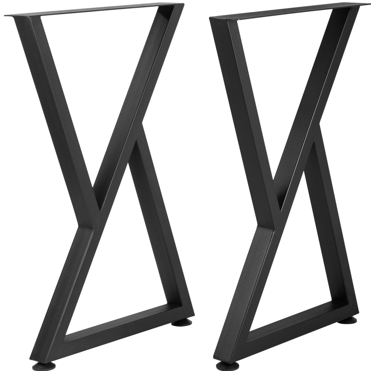 VEVOR Z-Shape Steel Table Legs, 28x18 in, Set of 2 - view 3