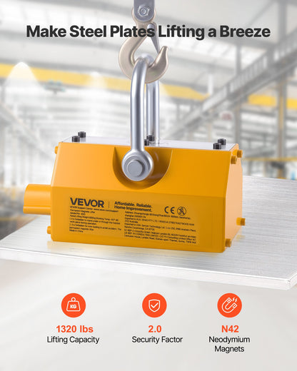 VEVOR Lifting Magnet - Select Your Configuration - UXYCXP1320LBKV1QU001V0 - view 2