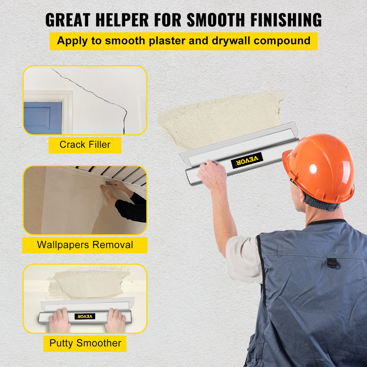 VEVOR Drywall Knives - Select Your Configuration - WBSNZGDYCBD24NNTFV0 - view 2