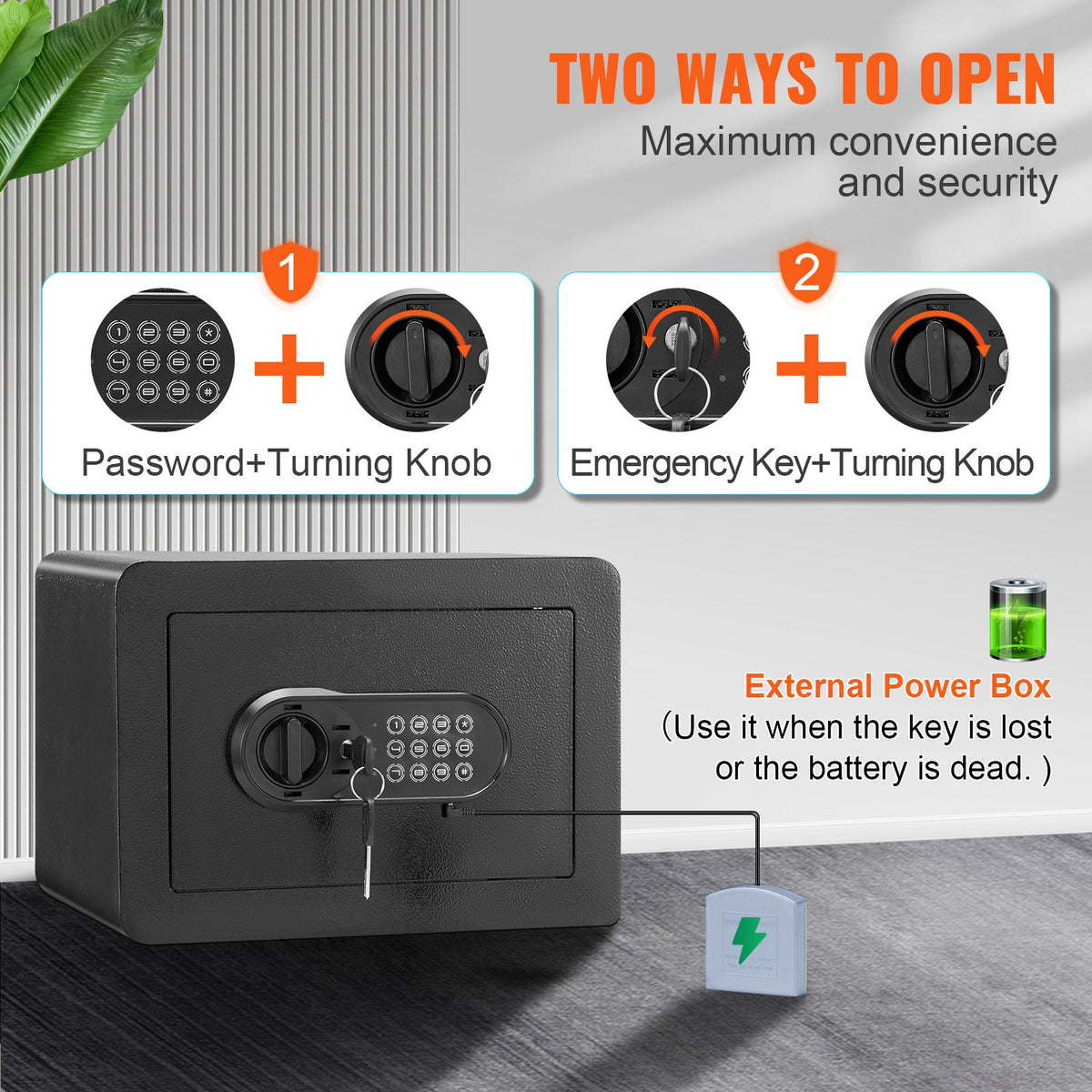 VEVOR Safe Boxes - Select Your Configuration - WSBXJHSWSLF05IINNV0 - view 3