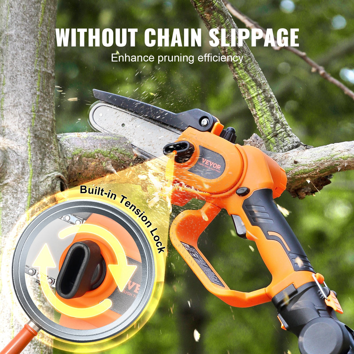 VEVOR Electric Pole Saw - Select Your Configuration - WSDDXZJMNLJLYFBDPV1 - view 3