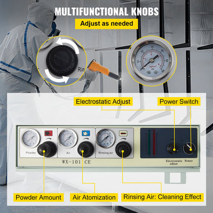 VEVOR Powder Coat Machine - Select Your Configuration - WX-101PTJ00000001V1 - view 3