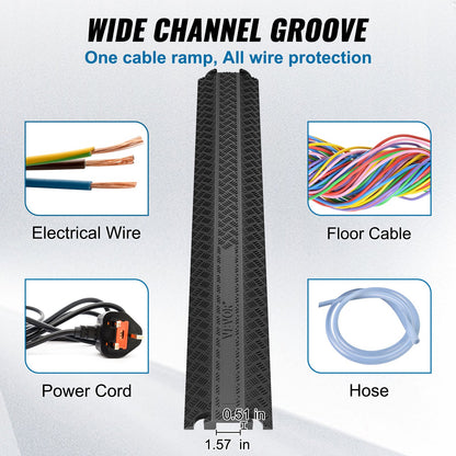 VEVOR Cable Protector Ramp - Select Your Configuration - XKCDLBHQRSXXJYDBDV0 - view 3