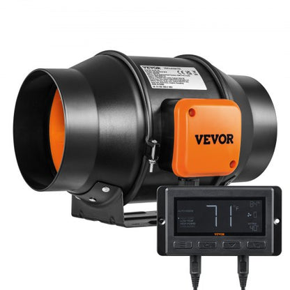 VEVOR Inline Duct Fan - Select Your Configuration - XLGDFJYCHSEC6M91GV1 - view 1