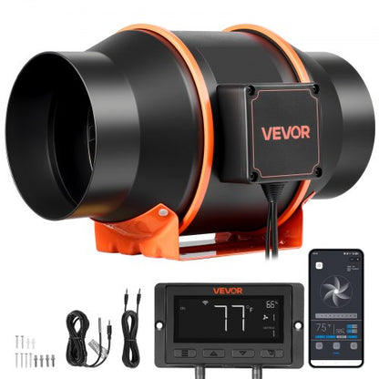 VEVOR Inline Duct Fan - Select Your Configuration - XLGDFSEC6YCP7J6RQ001V1 - view 1
