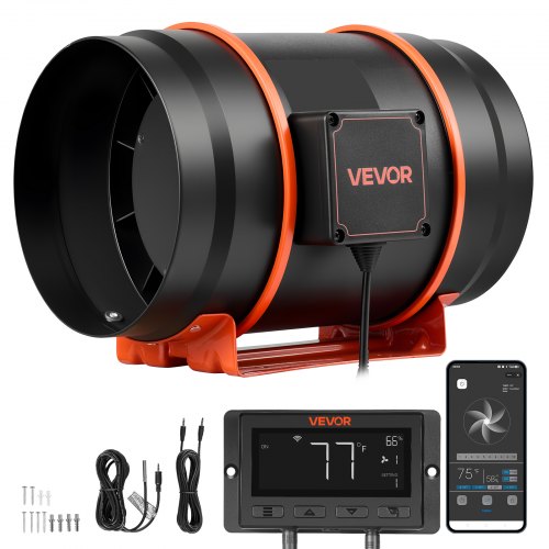 VEVOR Inline Duct Fan - Select Your Configuration - XLGDFSEC8YCPW5AL9001V1 - view 1