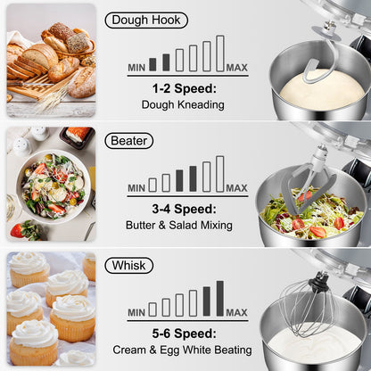 VEVOR Stand Mixer - Select Your Configuration - XRLLSJBJHHBDFN8Q4V1 - view 3
