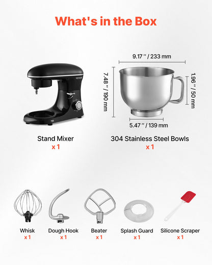 VEVOR Stand Mixer - Select Your Configuration - XRLTMSJBJHS6I5V82V1 - view 3